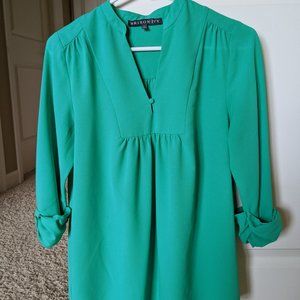 Brixon Ivy Sylvester Split Neck Blouse